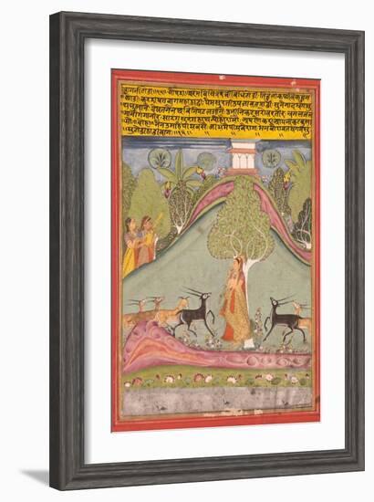 Todi Ragini, C.1700-null-Framed Giclee Print