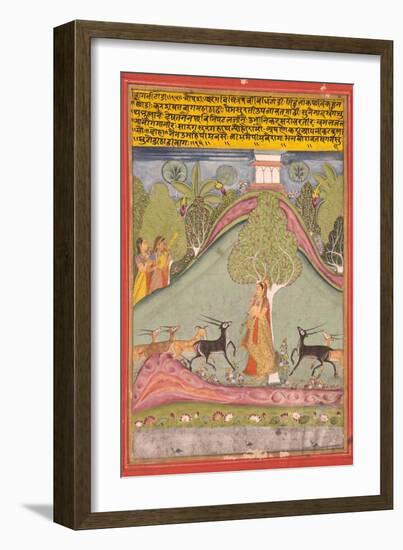 Todi Ragini, C.1700-null-Framed Giclee Print