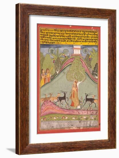 Todi Ragini, C.1700-null-Framed Giclee Print