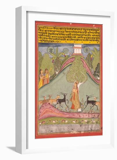 Todi Ragini, C.1700-null-Framed Giclee Print