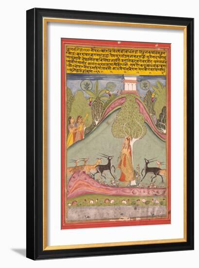 Todi Ragini, C.1700-null-Framed Giclee Print