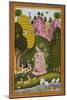 Todi Ragini, Second Wife of Hindol Raga-null-Mounted Art Print