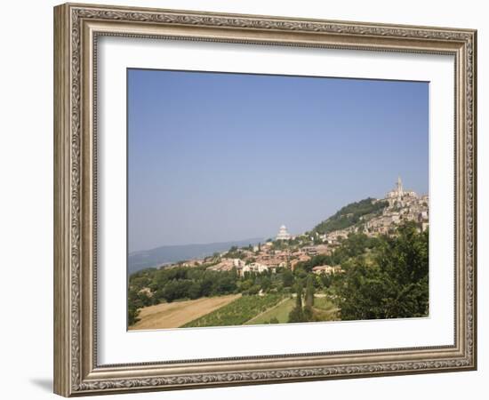 Todi, Umbria, Italy, Europe-Angelo Cavalli-Framed Photographic Print