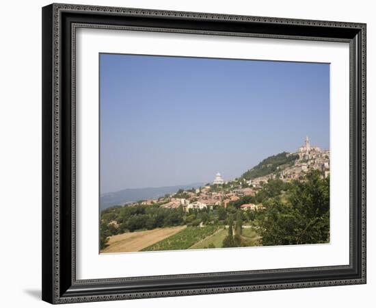 Todi, Umbria, Italy, Europe-Angelo Cavalli-Framed Photographic Print