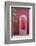 Todos Santos, Mexico. Red door in a red wall.-Julien McRoberts-Framed Photographic Print