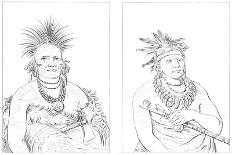 United States Indian Frontier, 1840-Tofswill and Myers-Giclee Print