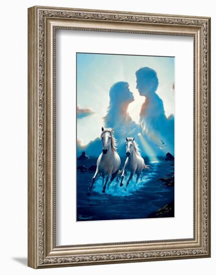 Together Again-Jim Warren-Framed Premium Giclee Print