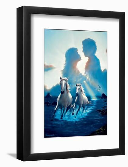 Together Again-Jim Warren-Framed Premium Giclee Print