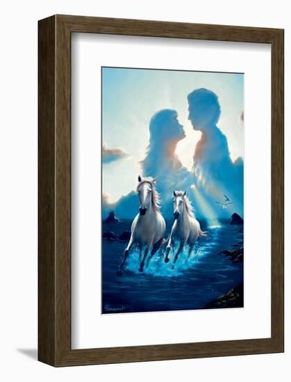 Together Again-Jim Warren-Framed Premium Giclee Print