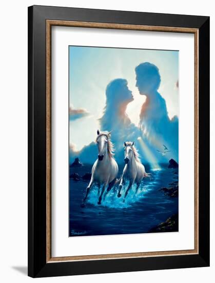 Together Again-Jim Warren-Framed Premium Giclee Print