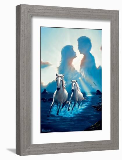 Together Again-Jim Warren-Framed Premium Giclee Print