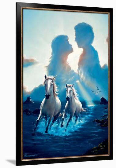 Together Again-Jim Warren-Framed Premium Giclee Print