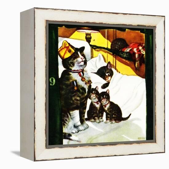 Together Again-Charles Bracker-Framed Premier Image Canvas