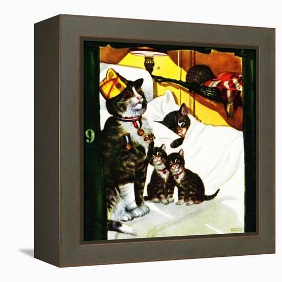 Together Again-Charles Bracker-Framed Premier Image Canvas