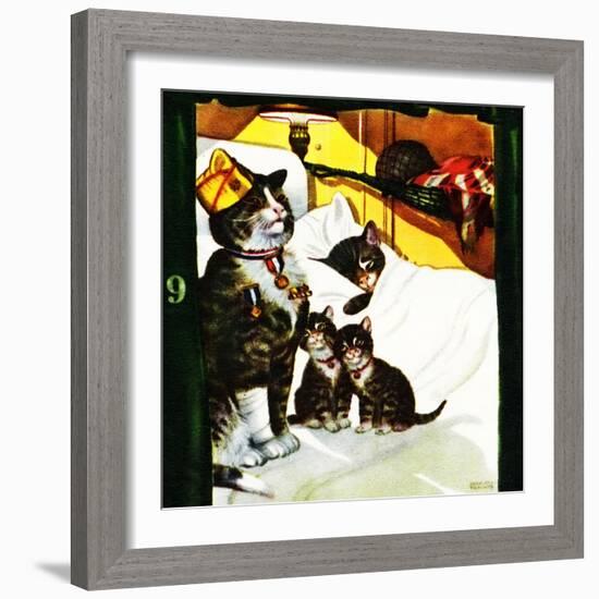 Together Again-Charles Bracker-Framed Giclee Print