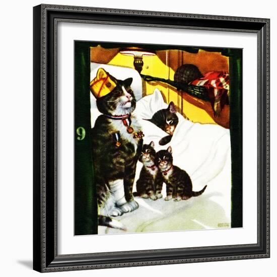 Together Again-Charles Bracker-Framed Giclee Print