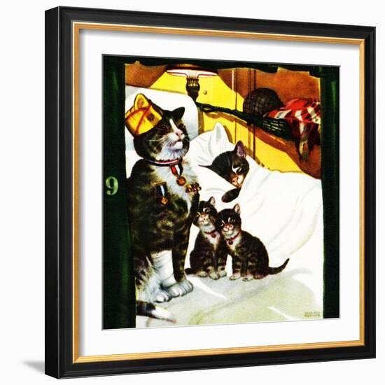 Together Again-Charles Bracker-Framed Giclee Print