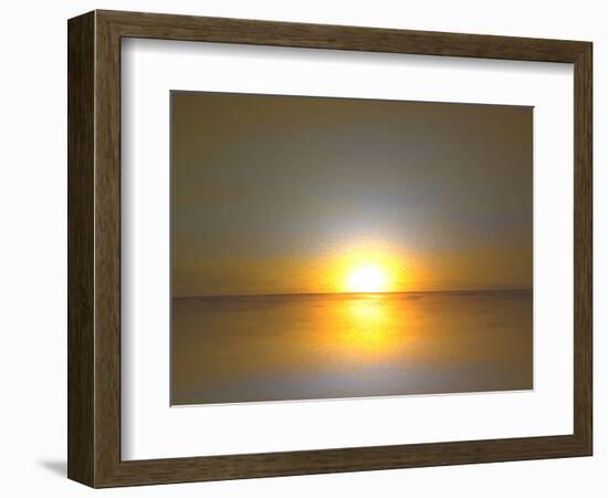 Together at Sundown-Kenny Primmer-Framed Art Print