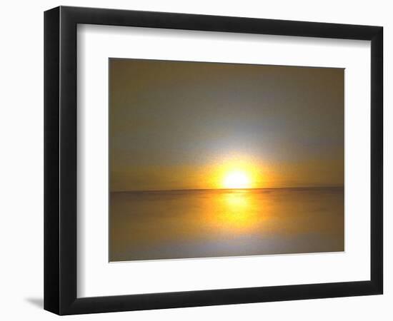 Together at Sundown-Kenny Primmer-Framed Art Print