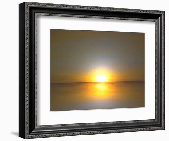 Together at Sundown-Kenny Primmer-Framed Art Print