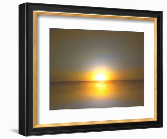 Together at Sundown-Kenny Primmer-Framed Art Print