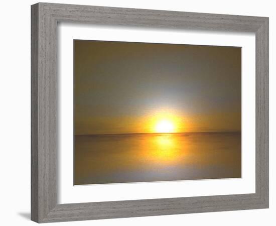 Together at Sundown-Kenny Primmer-Framed Art Print