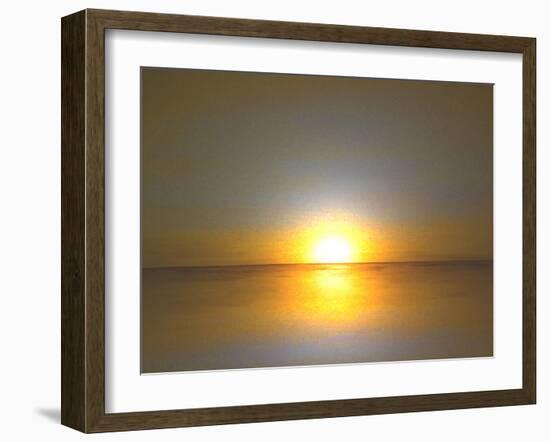 Together at Sundown-Kenny Primmer-Framed Art Print