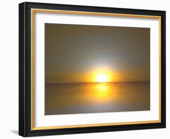 Together at Sundown-Kenny Primmer-Framed Art Print