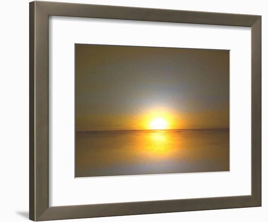 together at sundown-Kenny Primmer-Framed Art Print