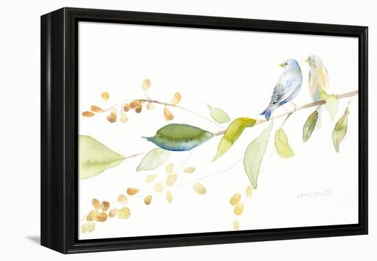 Together Forever Birds-Lanie Loreth-Framed Stretched Canvas