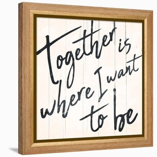 Together I Want-Milli Villa-Framed Stretched Canvas