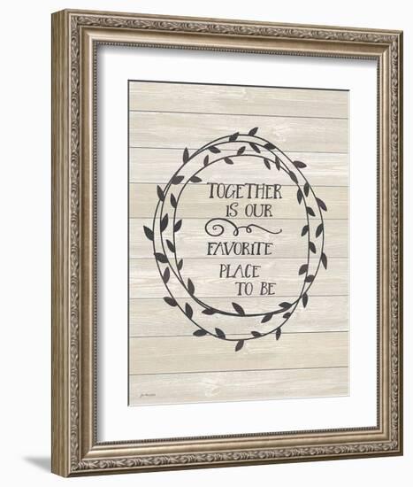 Together Is Our-Jo Moulton-Framed Art Print