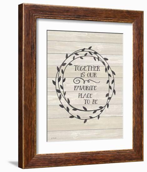 Together Is Our-Jo Moulton-Framed Art Print