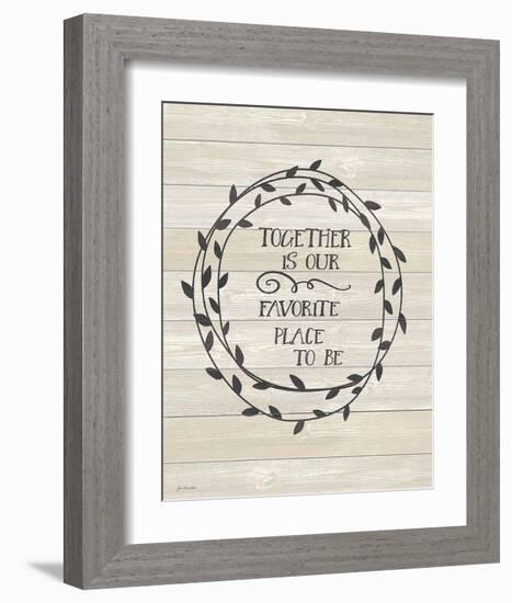 Together Is Our-Jo Moulton-Framed Art Print