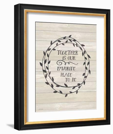 Together Is Our-Jo Moulton-Framed Art Print