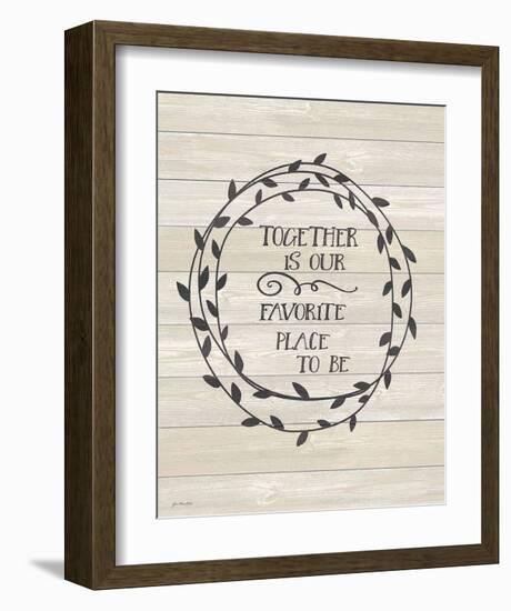 Together Is Our-Jo Moulton-Framed Art Print