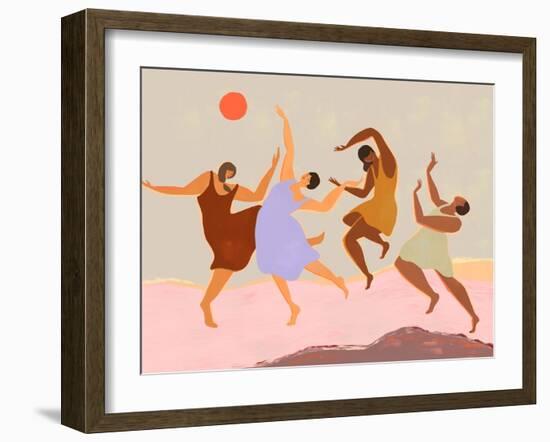 Together-Arty Guava-Framed Giclee Print