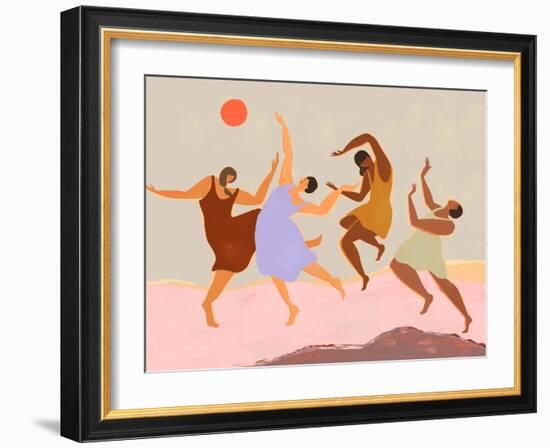 Together-Arty Guava-Framed Giclee Print