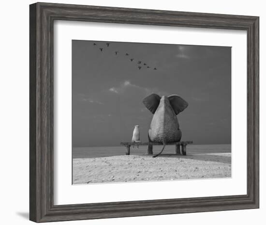 Togetherness-null-Framed Art Print