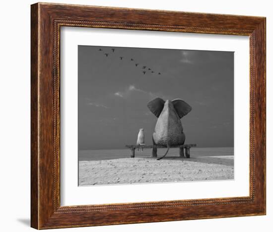 Togetherness-null-Framed Art Print