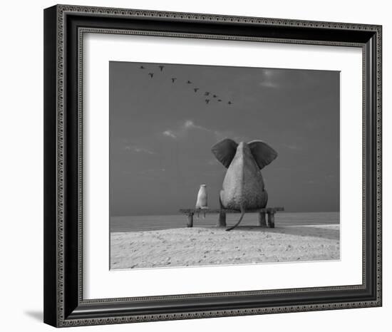 Togetherness-null-Framed Art Print