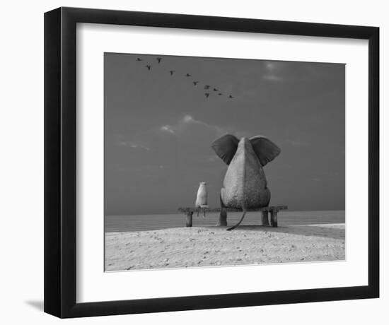 Togetherness-null-Framed Art Print