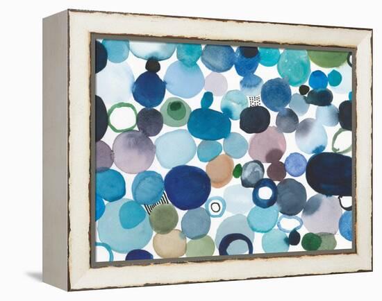 Toggle Pebbles-Cheryl Warrick-Framed Stretched Canvas