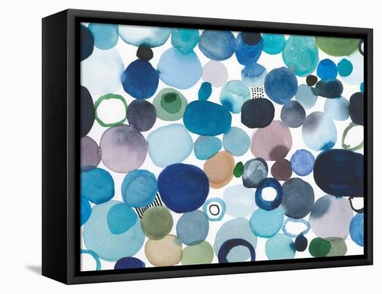 Toggle Pebbles-Cheryl Warrick-Framed Stretched Canvas