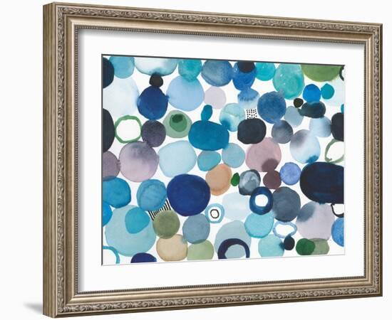 Toggle Pebbles-Cheryl Warrick-Framed Art Print