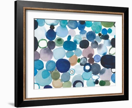 Toggle Pebbles-Cheryl Warrick-Framed Art Print