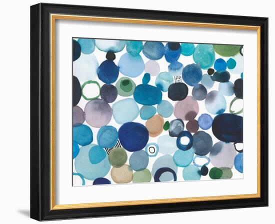 Toggle Pebbles-Cheryl Warrick-Framed Art Print