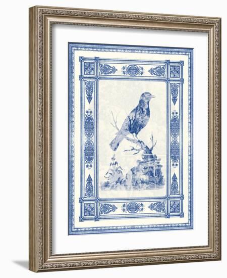 Toile de Jouy I-Vision Studio-Framed Art Print