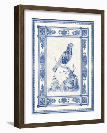 Toile de Jouy I-Vision Studio-Framed Art Print