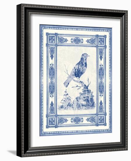 Toile de Jouy I-Vision Studio-Framed Art Print